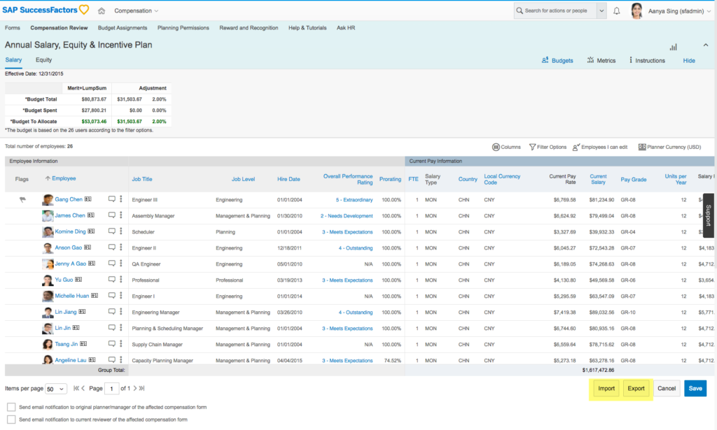 successfactors-compensation-executive-review-export-import